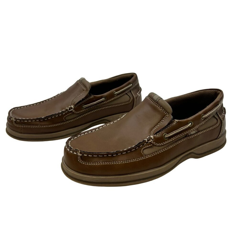 Stone Canyon Men’s Brown Loafers Size 8 M